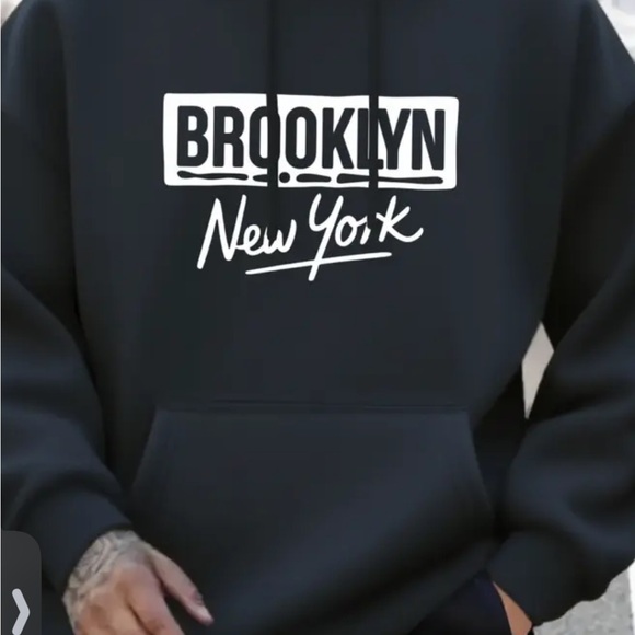 Navy Brooklyn Hoodie - Picture 6 of 7